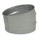 Spiro bocht 250 mm 15 graden (sendz. verz.) RAL7035