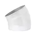 Coude spiralé rond 30° Ø 80 mm pour conduit rigide galvanisé - sur mesure RAL9010