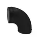 Coude spiralé rond 90° Ø 100 mm pour conduit rigide galvanisé - sur mesure RAL9005