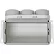 Vent-Axia Uniflexplus wandcollector boven 3 x Ø69 incl. 2 x Ø69mm afdichtdeksels