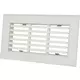 Vent-Axia Uniflexplus rooster met vaste lamellen 200x100 voor wandcollector