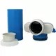 Collecteur de valve de ventilation Vent-Axia Uniflexplus 1x Ø90 mm avec manchon coulissant de 250mm et couvercle de mortier Ø125 mm