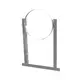 Aluminium dakbeugel voor spirobuis diameter 250mm