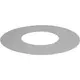 Plaque de recouvrement diamètre 250 mm ronde I304 (D0.6)
