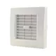 Badkamerventilator Ø 100 mm Wit met automatische sluitklep, timer en vochtsensor - luxe X100ZHT