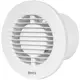Badkamer ventilator rond Ø 100 mm wit - basis EA100