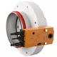 Brandklep rond compact 100 mm servomotor 230V - E-FDC DD M230 D100