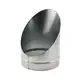Buisrooster 45 graden met gaas diameter: 100 mm