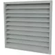 Buitenmuurrooster gegalvaniseerd staal 1200x1200