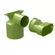 Ubbink Air Excellent 35SC ventieladapter 125 1x90°