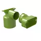 Adaptateur de valve Ubbink Air Excellent 55SC 125 1x90°