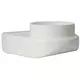 Rechthoekige kunststof verticale 90° bocht Ø150mm - 220x90mm KLD29-150