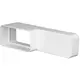 Rechthoekige kunststof verloop - 220X55 mm naar 110x55 mm - KS25-15