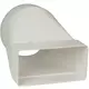 Kunststof verloop 110 x 55 naar Ø 100 mm (KSD2)