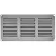 Metalen rooster 300x150mm grijs - MR3015P