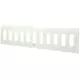 Metalen instelbaar rechthoekige sleuf rooster 400x100 wit - MR4010R - RAL9016
