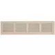 Metalen rooster 400x100mm beige - MR4010Y
