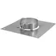 Plafondplaat diameter  350 mm met beugel I304 (D1,5)