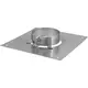 Plafondplaat diameter  600 mm met beugel I304 (D1,5)