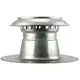 Platdakontluchting Vent-Alu 2000 dubbelwandig 200mm