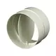 Ronde kunststof terugslagklep diameter: 100mm - AV100