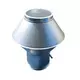 Capuchon déflecteur rond 250 mm (acier inoxydable / INOX)