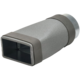 Thermoduct verloopstuk 170x80 naar diameter 125 mm tbv instortkanaal