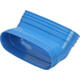 Wavin Ventiza bocht 45 graden PVC ovaal 235x80 mm verticaal M/M