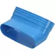 Wavin Ventiza bocht 45 graden PVC ovaal 195x80 mm verticaal M/S