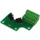 Brandklep rechthoekig dubbel contact S kit - E-FD A R25S KIT