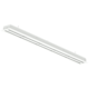 Lijnrooster aluminium met 1 instelbaar patroonblad – 500 mm – RAL 9016
