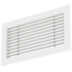 Caillebotis en aluminium - avec ressorts de friction - 600x150 mm - RAL 9016