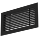 Staafrooster aluminium – met klemveren – 800x200 mm – RAL 9005