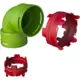 Ubbink Air Excellent 34C coude 90° connecteur