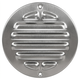 Buitenrooster rond 200 mm RVS304