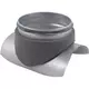 Thermoduct Zadelstuk 125 mm - 125 mm (90 graden)
