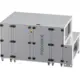 Maxivent WTW luchtbehandelingkasten met tegenstroomwisselaar 5000 m3/h met warmwaterbatterij horizontaal links - PHE 5000 H WOJL T 01