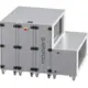 Maxivent WTW luchtbehandelingkasten met warmtewiel 5000 m3/h met DX-batterij horizontaal links - RHE 5000 H ODJL T 01