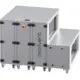Maxivent WTW luchtbehandelingkasten met warmtewiel 10000 m3/h met warmwaterbatterij en koudwaterbatterij horizontaal rechts - RHE 10000 H WKJR T 01