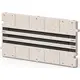 Ergovent tussenstuk voor modulaire inpleisterbare lijnroosters 500 mm - 3 sleuven