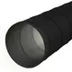 Conduit rigide galvanisé Ø 150 mm longueur 1,5 mètre - galvanisé  - sur mesure RAL9005