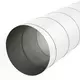 Spiro-Rohr 630 mm L=3000 mm sendz. verzinkt RAL9010
