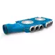 Vent-Axia Uniflexplus samengestelde verdeler 15 x Ø69mm Horizontale tuit Ø125mm