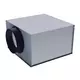 Plénum non isolé pour diffuseurs carrés à jet hélicoïdal 494x494 mm (WP100S)