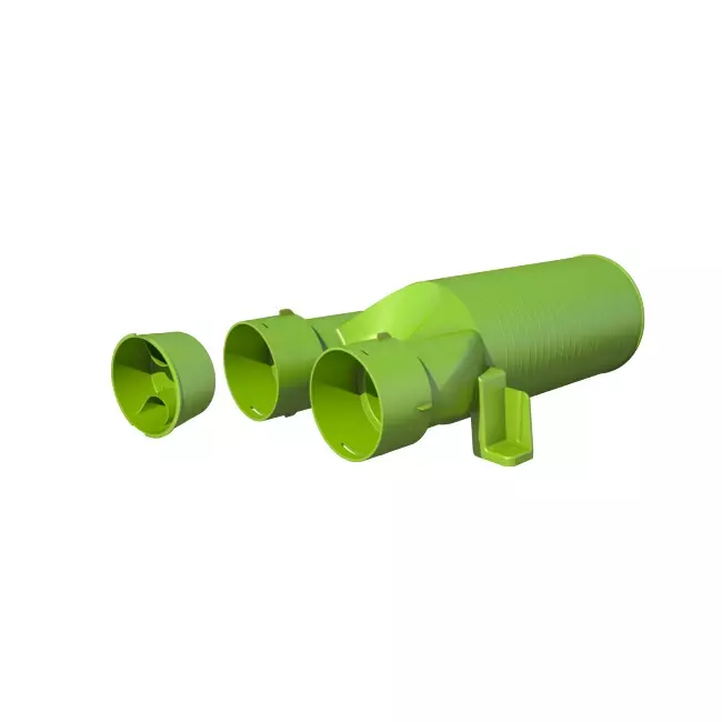 Adaptateur de vanne Ubbink Air Excellent 34C 125 2x180°