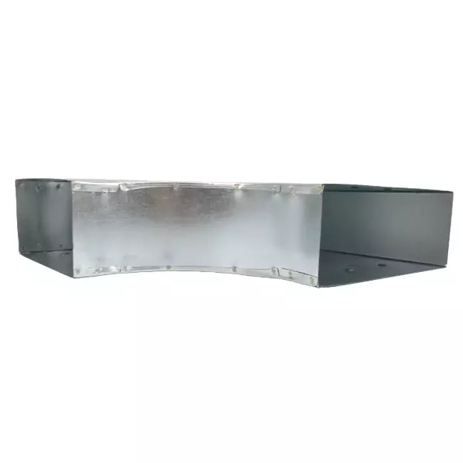 T-stuk 90 graden 170x80 mm - 170x80 mm tbv instortkanaal