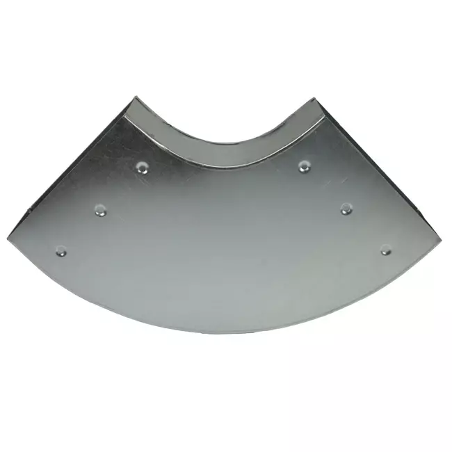 Bocht 90 graden 170x80 mm horizontaal tbv instortkanaal