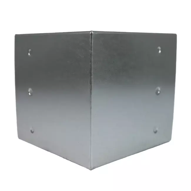 Bocht 90 graden 170x80 mm verticaal tbv instortkanaal