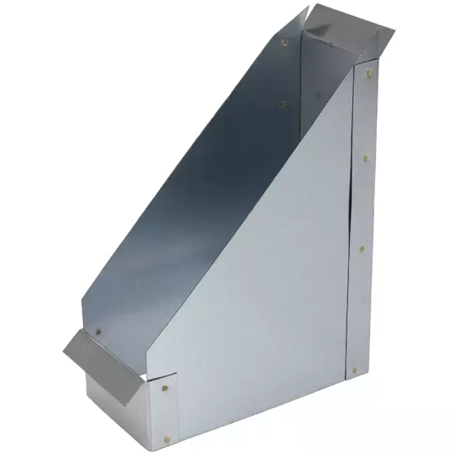Zijaansluiting 170x80 mm 45 graden voor rechthoekig instortkanaal