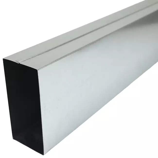 Gegalvaniseerd instortkanaal 170x80 mm met lengte 1500 mm